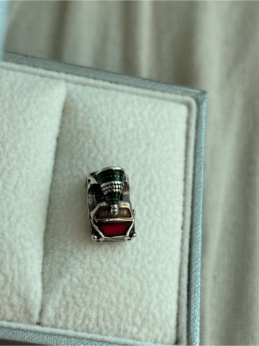 Pandora Christmas Tree Red Truck Charm